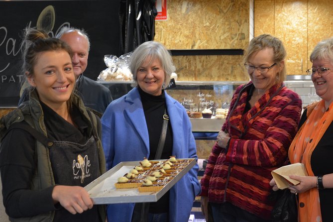Adelaide Central Market Delicious Lunch Tour - Lunch at the market café with wine: the payoff