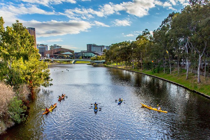 Adelaide City Kayak Tour - Getting to Pinky Flat and Starting in the Right Place