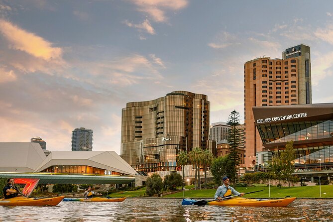 Adelaide City Kayak Tour - Stop 3: Torrens Weir and Why It Changes the River Feeling