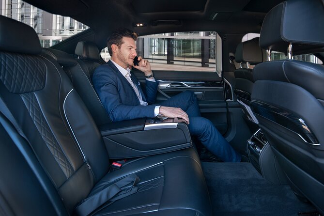 Adelaide's Ultimate Chauffeur Airport Arrival Experience - Inside the car: comfort you will notice on a hot Adelaide arrival