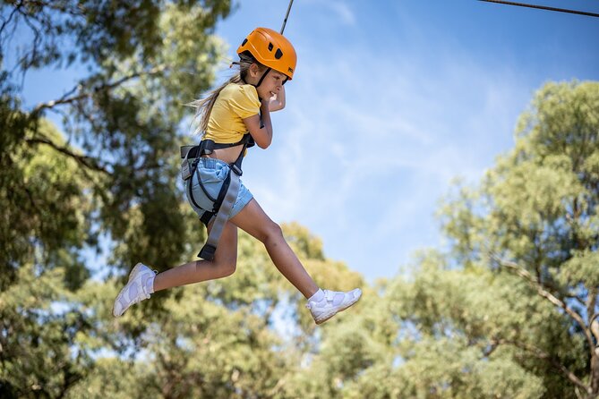 An exciting, Tree Top Adventure for Our Littlest Adventurers - Safety gear and rules that affect your day