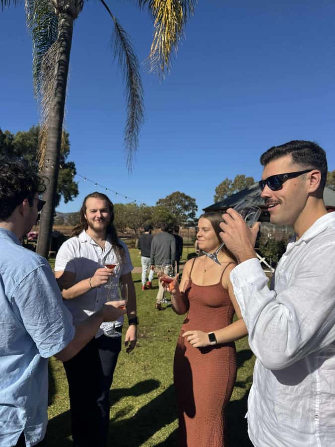 Barossa: Enjoy Wine, Lunch, Brewery, Chocolate & Wildlife - Kies Family Winery tasting: a relaxed 1-hour start in Barossa wine country