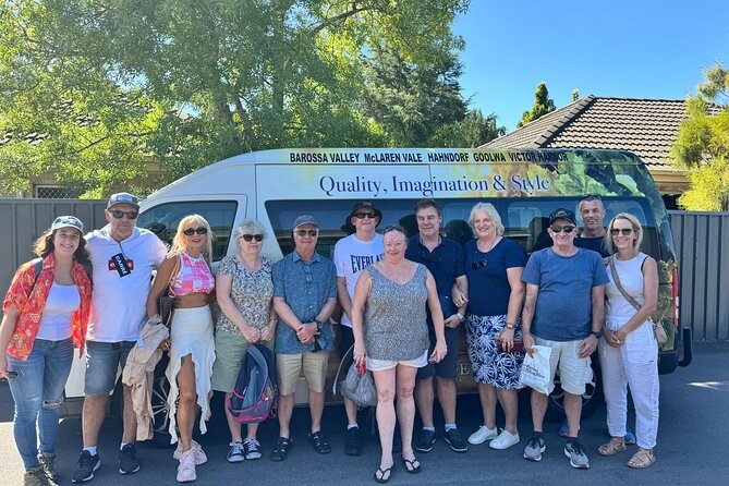 Barossa Valley Inc Maggie Beers & Hahndorf (German Village) - The day starts with pickup, not paperwork