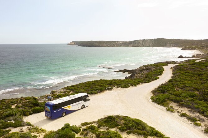 Full Day Kangaroo Island Sip and See Tour departing from Kangaroo Island - Pennington Bay: short beach time with photo value