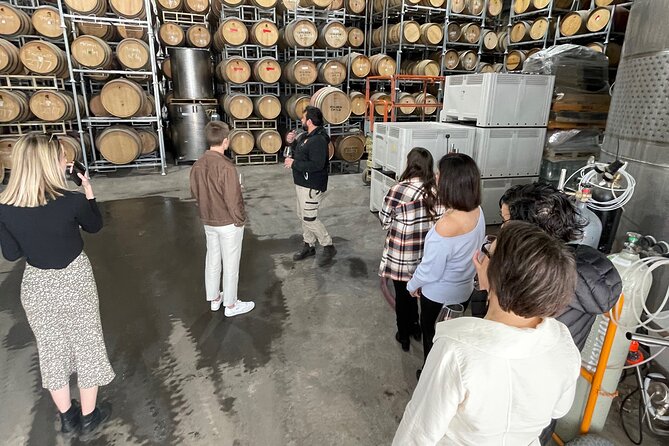 Luke's McLaren Vale Wine Tour - First tasting stop around 11:00 am, with 1–2 choices