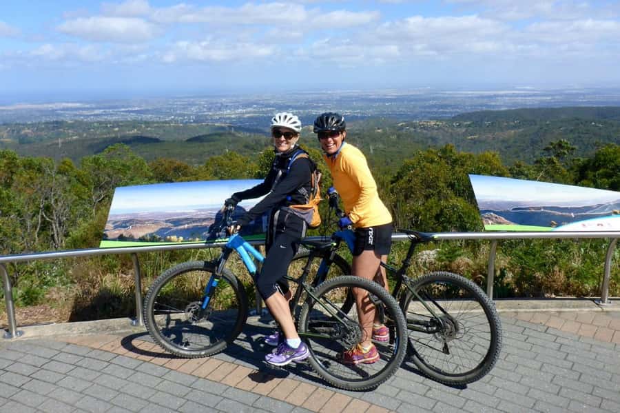 Mount Lofty Downhill Bike Tour & Cleland Wildlife Park Visit - From Franklin Street to Mount Lofty Summit: how the day sets you up