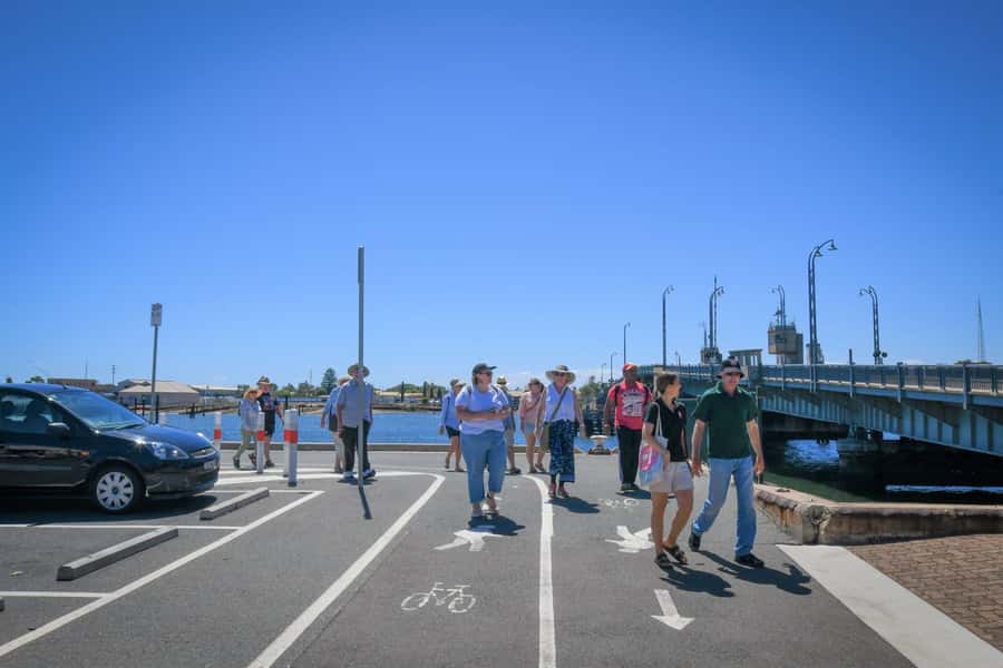 Port Adelaide: Walking Tour with Food Tasting & Drinks - Lipson Street in the 1800s, plus the modern layer you can spot today