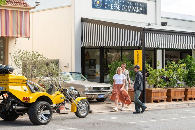 Ultimate Barossa Adventure Day Tour For 2 - Combined Mustang Convertible-Trike - First half: Barossa Valley trike time and what to expect